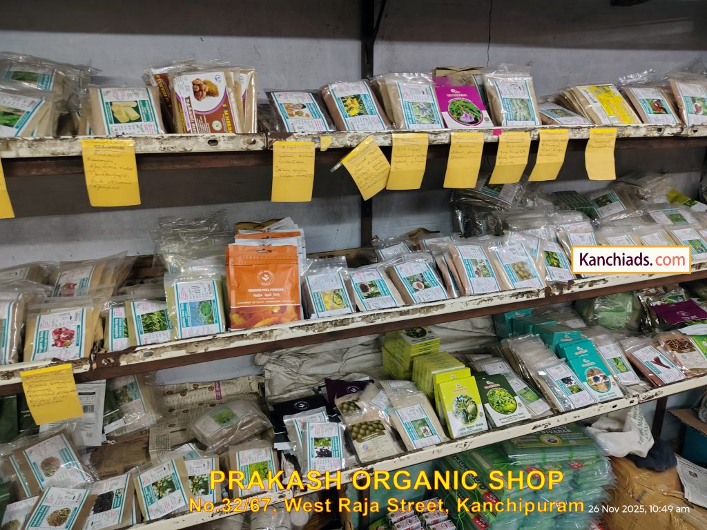 Prakash Organic Shop Kanchipuram Kanchiads.com 12