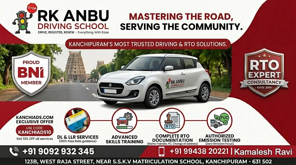 Anbu Driving School Rto Experts Kanchipuram